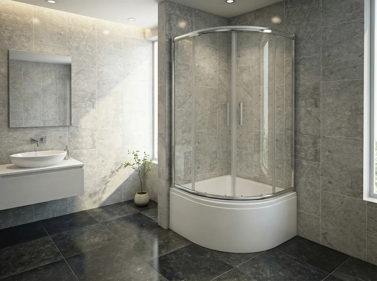 OLYMPIA 80 x 80 VASCA DA BAGNO BOX DOCCIA