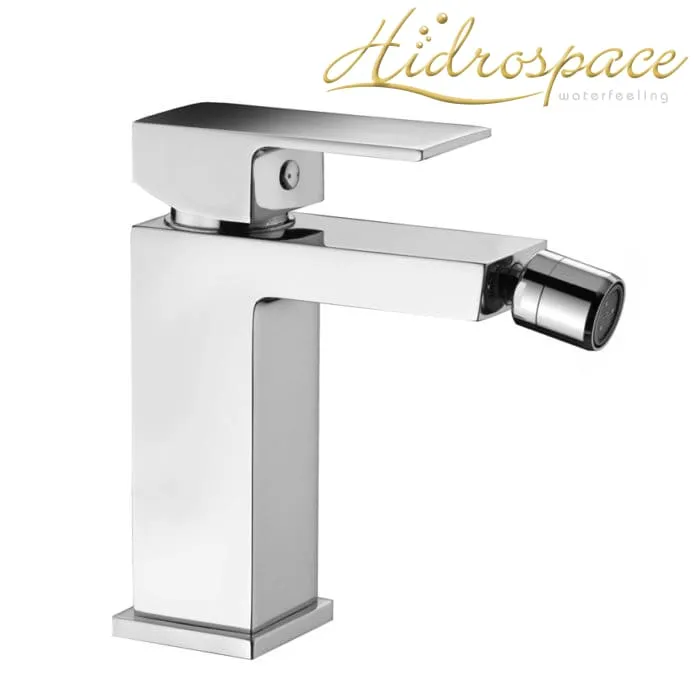 Minimal/Miscelatore bidet D.35 con scarico click-clack 1″ 14 e attacchini flessi