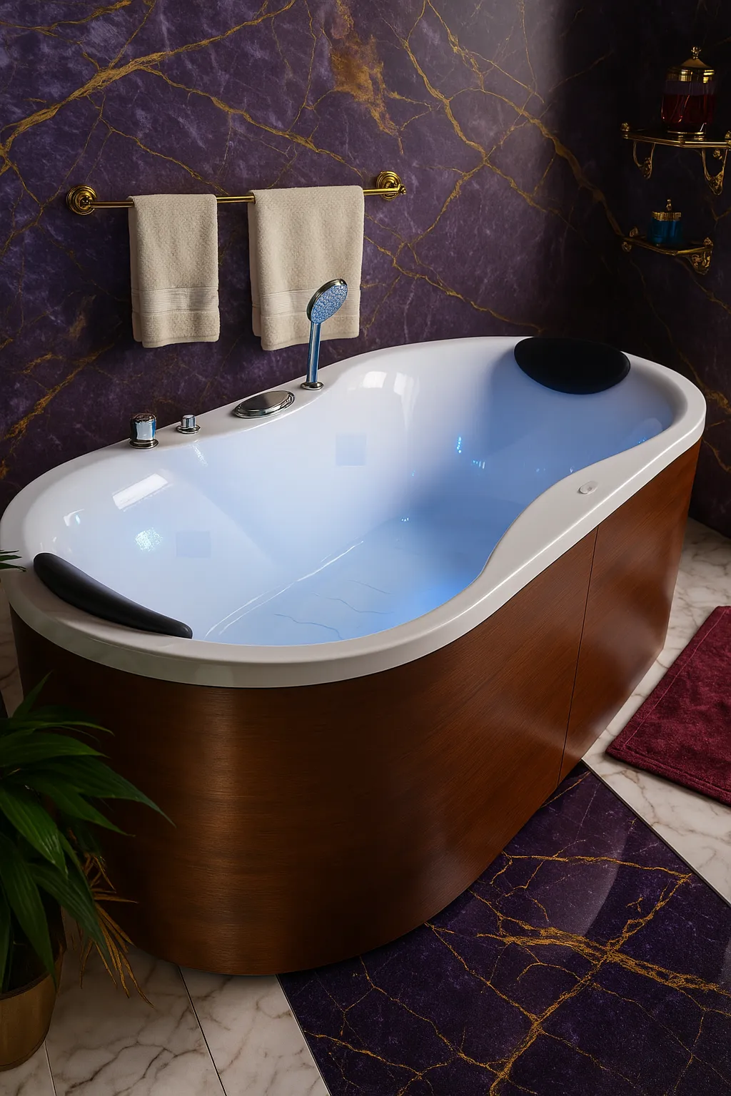 OPHELIA 185 X 90  VASCA DA BAGNO OVALE