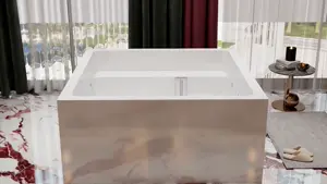 QUEEN 160 x 160 MINI PISCINA IDROMASSAGGIO