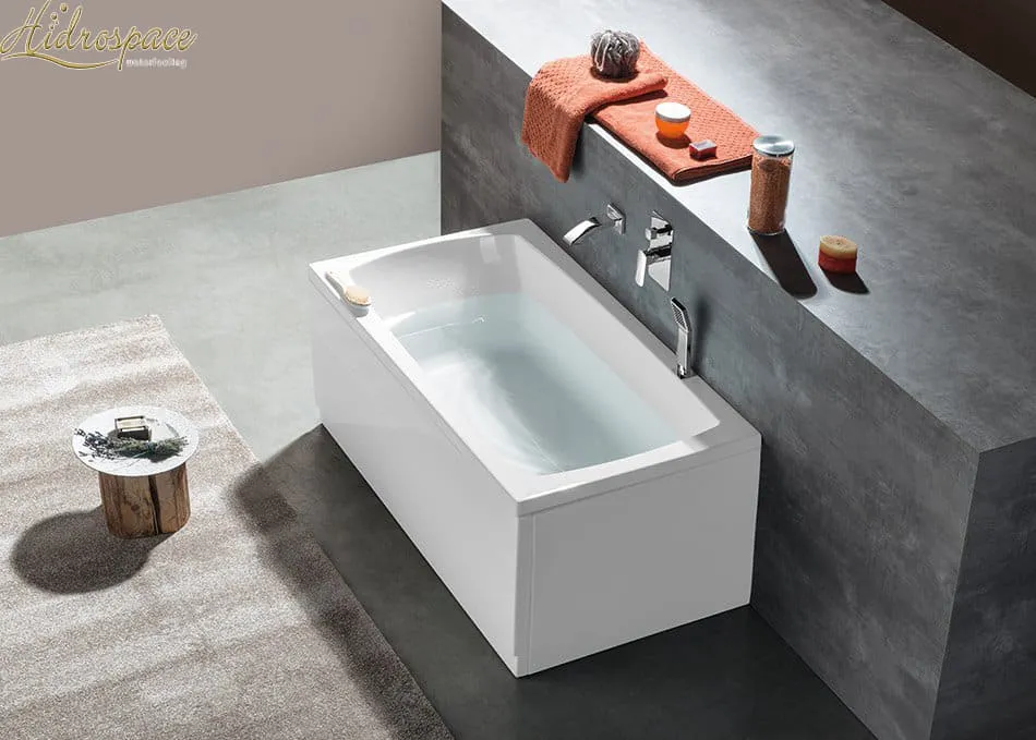 PRATIKA 70x120-130-140 VASCA DA BAGNO RETTANGOLARE